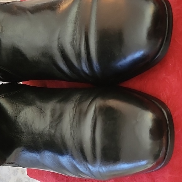 Fashion Comfort black leather knee high boots - Picture 11 of 12